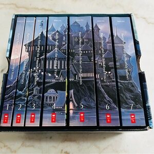 Complete Boxes See Harry Potter Books 1-7 Kazu Kibuishi Art Scholastic 2013